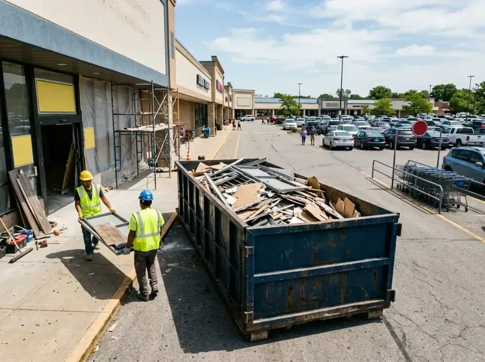 retail-store-renovation-debris-003 — frequently asked questions, Roll-off Dumpster Rentals in Geistown, PA